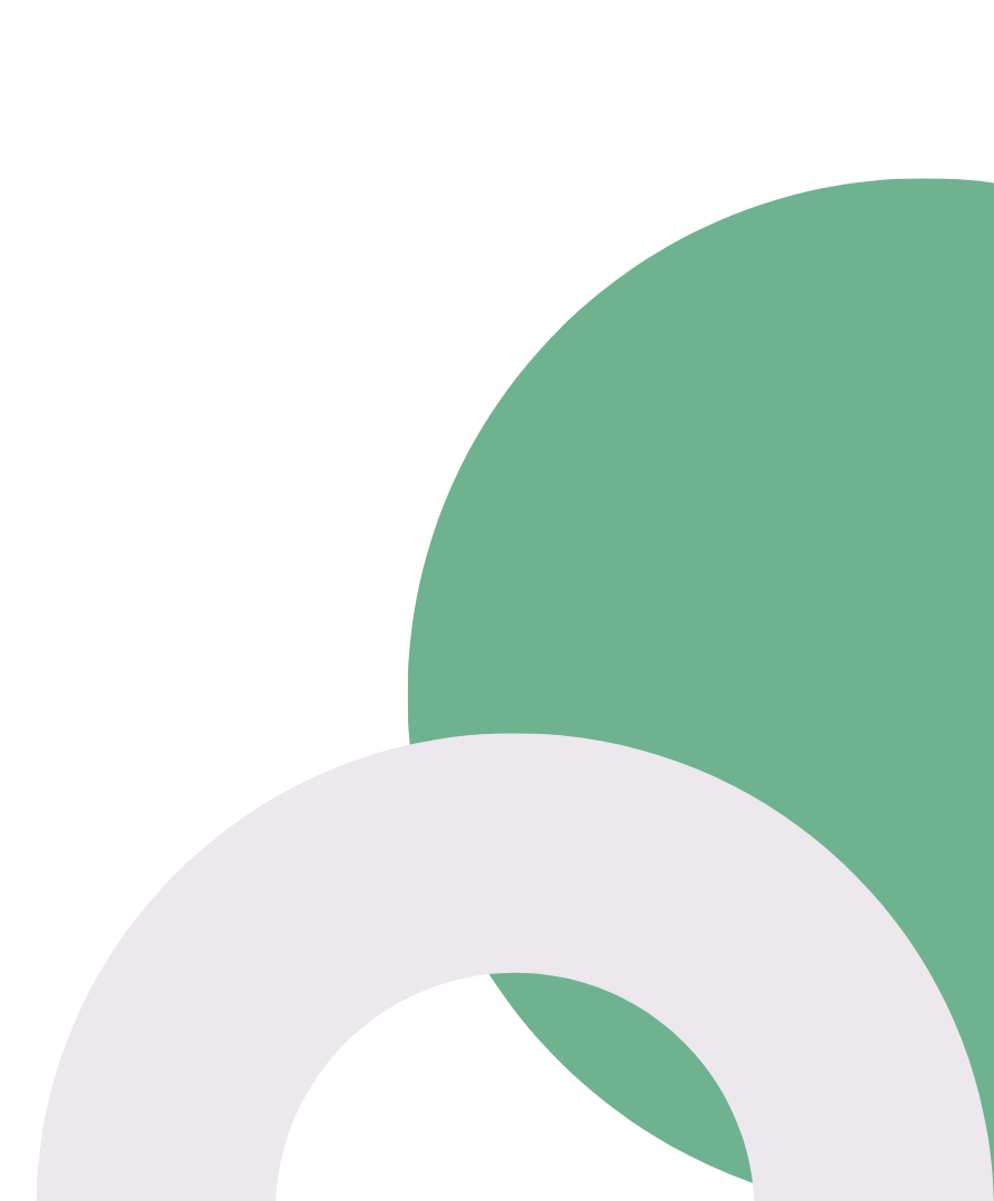 Logo for the FAIR SHARE project Shared Ground Collective: the words ‘shared ground collective’ in dark green, set in lowercase on a light, organic brush-stroke shape against a black background, with a small abstract symbol beneath the text.